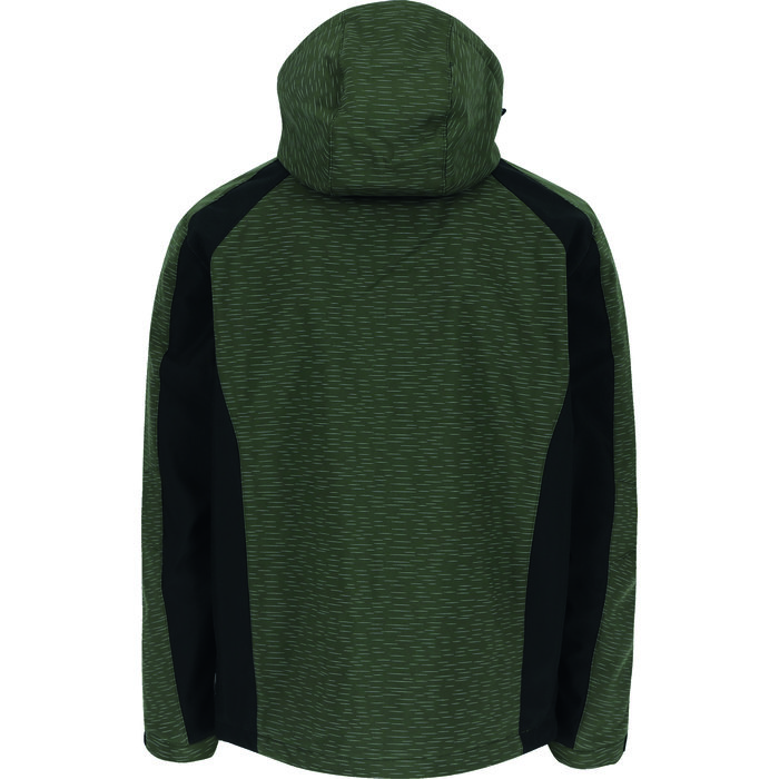 Veste softshell à capuche homme - Flexor - Herock - Kaki - Taille XL-3