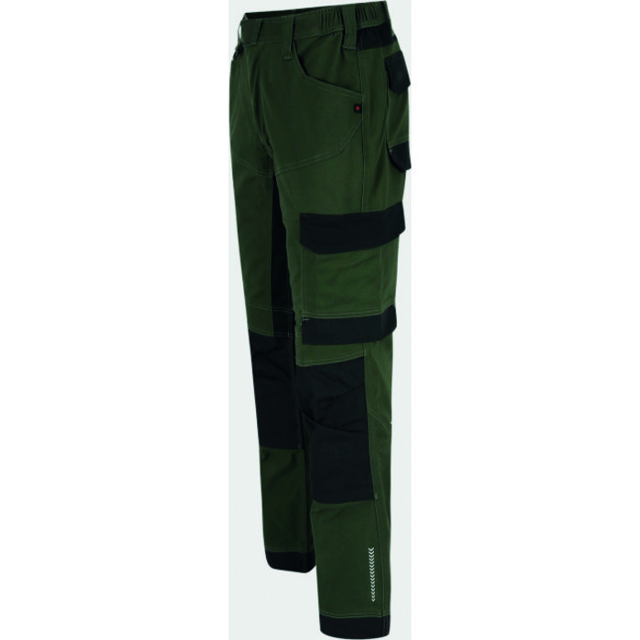 Pantalon de travail homme - Xeni - Herock - Kaki - Taille 48-3