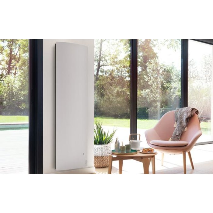 Radiateur bloc fonte ATLANTIC - Divali Connecté Lumineux - Blanc-3