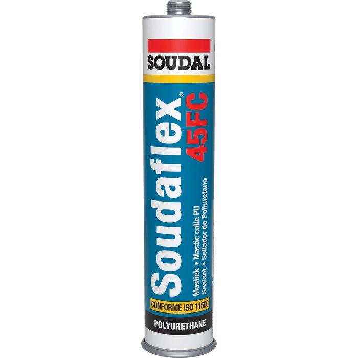 Mastic-colle PU - SOUDAL - Soudaflex 45 FC - Spécial extérieur - Polyruéthane