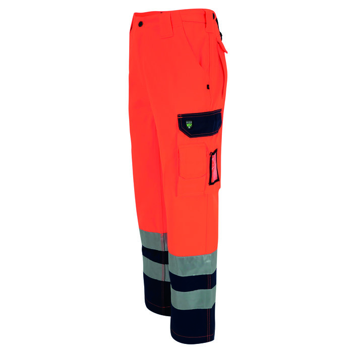 Pantalon de travail homme - HEROCK - Olympus - Orange-4
