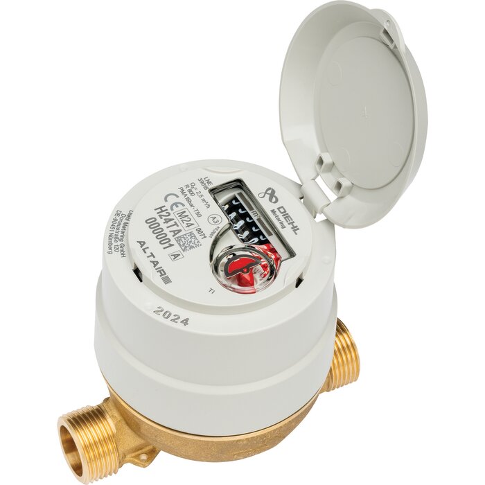 Compteur d'eau volumétrique - DIEHL - Altair  V5 - M3/4" - Longueur 110mm-1