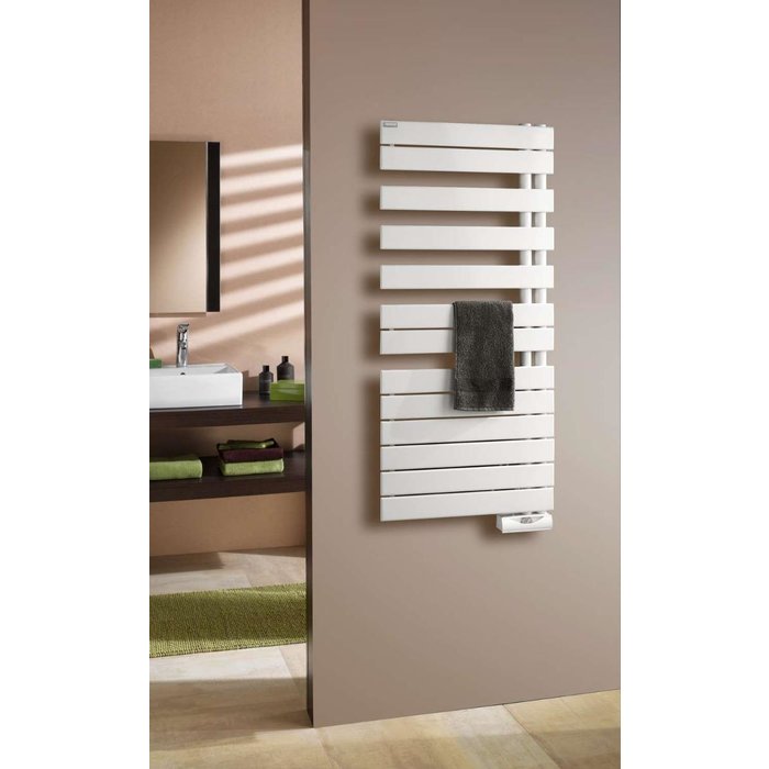 Sèche serviettes ACOVA - Fassane Spa Asymétrique à droite tfr/tf - 1000W - Blanc - TFR100-055TF-3
