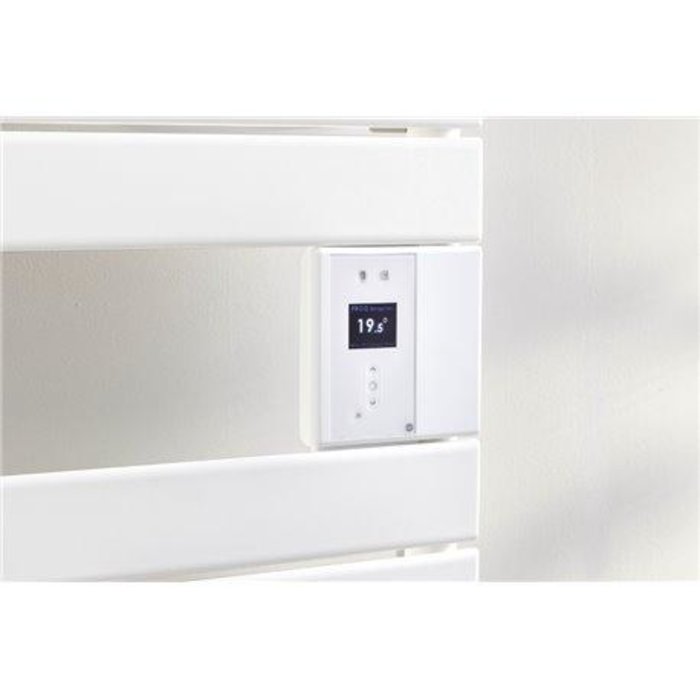 Radiateur sèche-serviettes ATLANTIC – Connecté avec soufflerie – Adelis - Blanc brillant-3