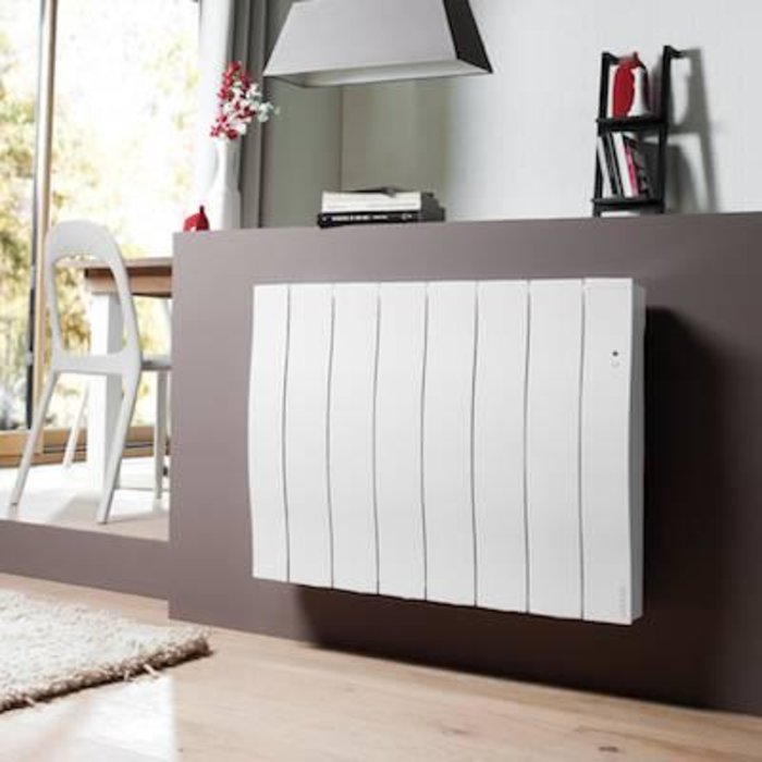 Radiateur à fluide caloporteur ATLANTIC - Galapagos Néo PI connecté - Horizontal - 750W - Blanc - 500608-5