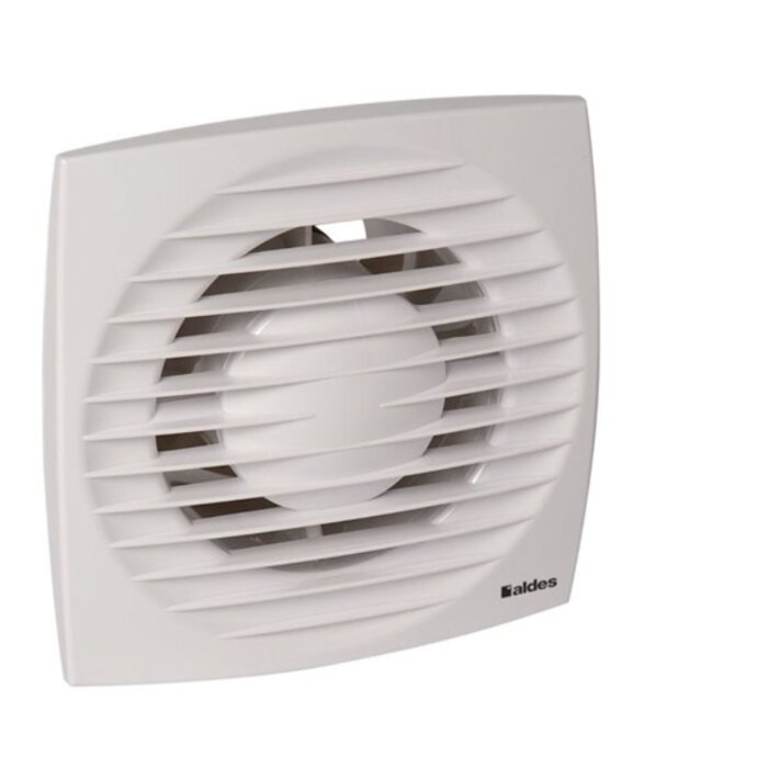 Extracteur Design 100 H Humidité - Aldes - 70m3/h - 26dB - Blanc - 11022302-2