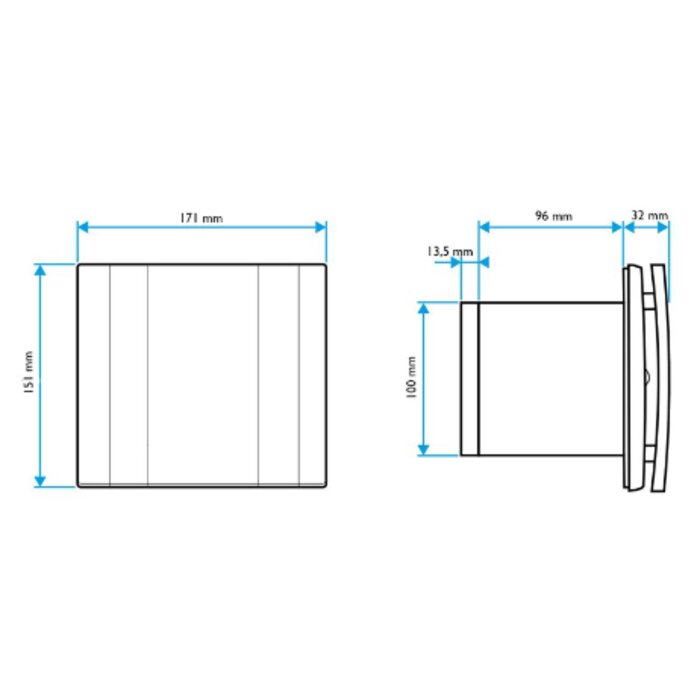 Deco 100 H Aluminium Humidité - 11022317-1