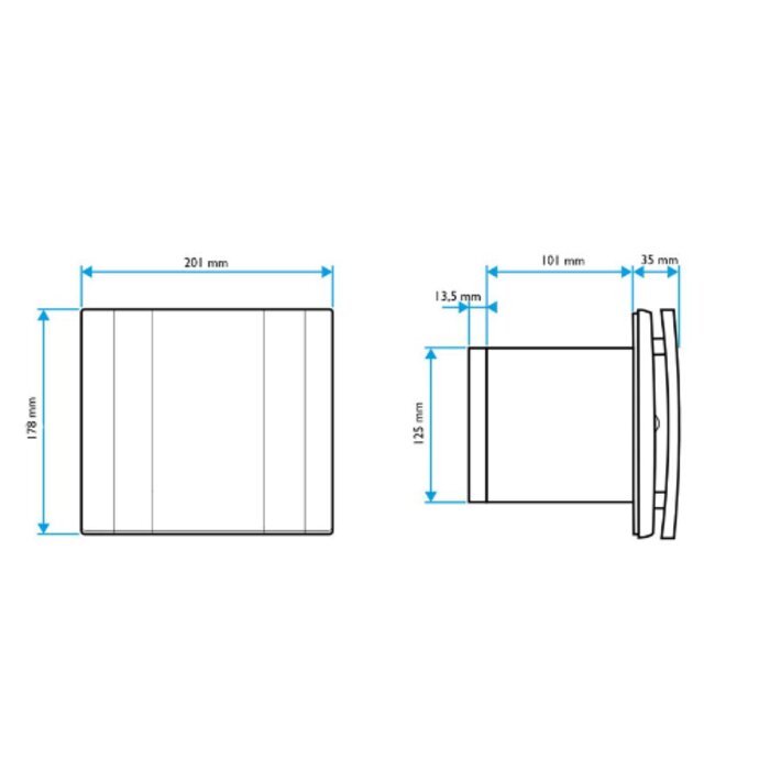 Deco 125 H Aluminium Humidité - 11022323-1