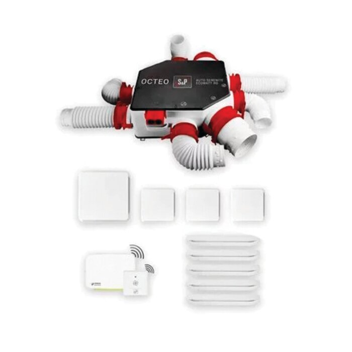 Kit VMC S&P Unelvent - Serenite Ecowatt RD K - 607411