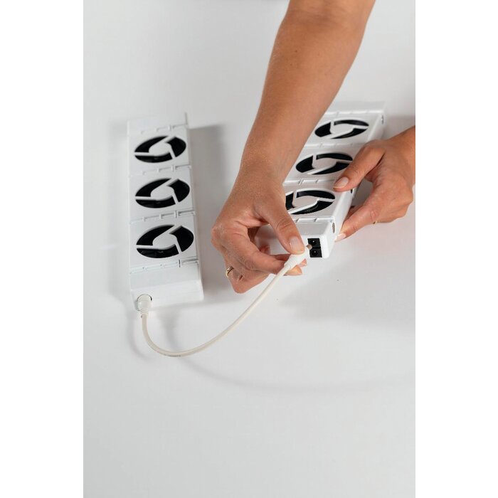 Câble de connexion - SPEEDCOMFORT - 60 cm - Ø4,7 mm - Blanc-2