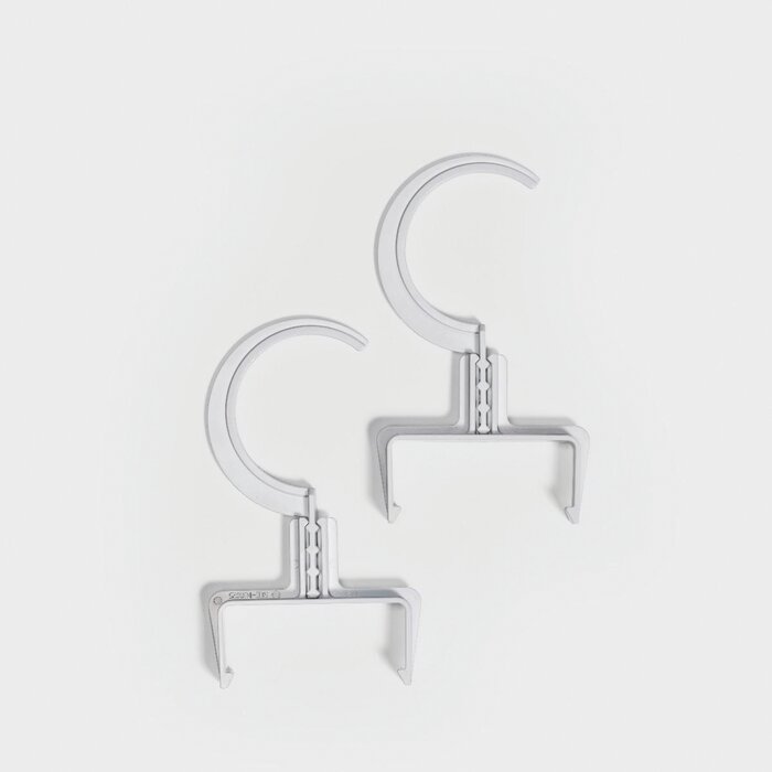 Crochets de fixation pour radiateur à éléments - SPEEDCOMFORT - Lot de 2-2
