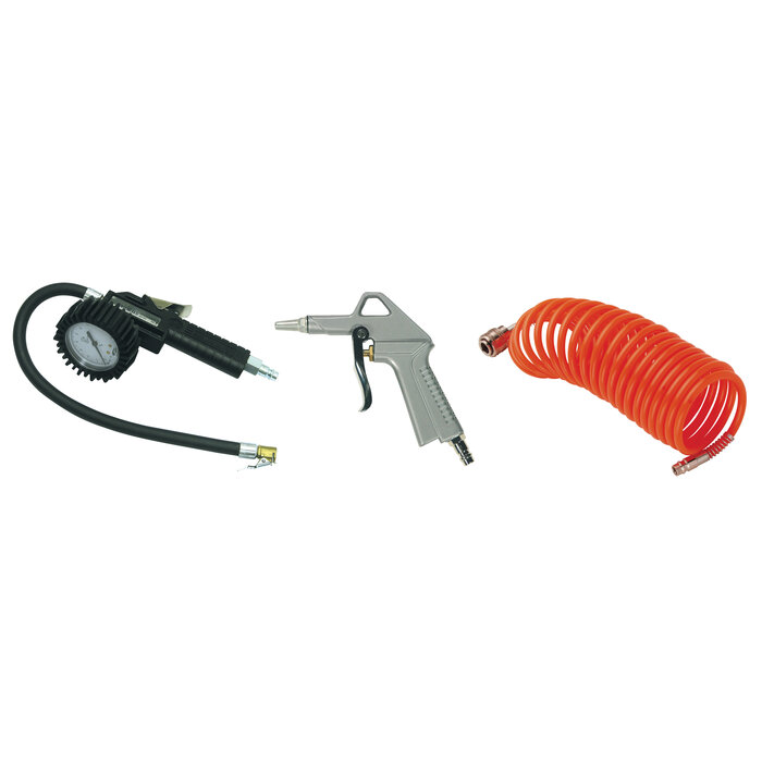 Kit gonflage et soufflage – MECAFER – 3 pièces – raccords rapides-1