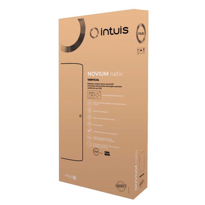 Radiateur bloc aluminium - INTUIS - Novium Nativ - Blanc-7