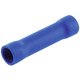 Manchon - Cylindrique - Dhome - Section de 1,5 à 2,5 mm² - Bleu - Sachet de 10