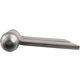 Paumelle de grille forte - 125 x 160 mm - Lames dans l'axe - Monin