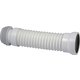 Pipe WC - Coditherm - Spirale intérieur en acier - Extensible - 270 à 540mm