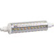 Ampoule LED crayon - Aric - R7S - 10 W - 1150 lm - 3000 K - L. 118 mm