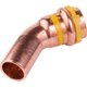 Coude cuivre 45° gaz mf Ø 22 mm - Aalberts Integrated Piping Systems