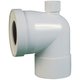Pipe WC - REGIPLAST - Courte - A prise d'air - Ø 100mm