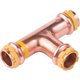 Té cuivre fff gaz - Ø 16 mm - Aalberts Integrated Piping Systems