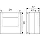 Tour multiprise - Legrand - 4 prises surface 2P-T - Parafoudre