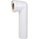 Pipe WC - REGIPLAST - Coudé 90° - Femelle-mâle - Ø 100 x L 350 mm