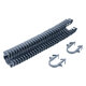 Agrafe de fixation pour plancher chauffant RBM - Plastique - Diamètre 20 mm - Longueur 45 mm