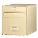 Boîte aux lettres - BURG WACHTER - BALthazar - 1 porte – Beige foncé - 310 x 280 x 365 mm