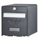 Boîte aux lettres - BURG WATCH – BALnéaire - 1 porte - Anthracite – 310 x 280 x 365 mm