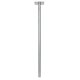Pied pour boîte aux lettres - BURG WACHTER - Acier galvanisé - Tube Ø 40 x 1150 mm 