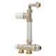 Kit de raccordement de radiateur droit - RBM - monotube