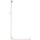Barre de douche en L - 664,5 x 1264,5 mm - Ø 33 mm - Pellet ASC