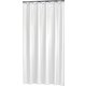 Rideau de douche - SEALSKIN - Blanc - Sans PVC