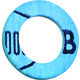 Sachets de 100 joints fibres - Riquier - Bleu - 3/4" - Ep 2 mm