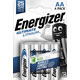 Pile lithium – ENERGIZER – AA/FR6 – 1,5 V – Ultimate Lithium