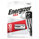 Pile lithium photo – ENERGIZER – 123/CR17345 – 3 V – Vendu par 1