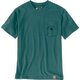 T-shirt de travail – CARHARTT - Manches courtes - Vert
