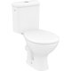 Pack WC à poser – SIDER – Avec bride - Sortie horizontale - Réservoir 3/6 l 
