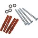 Kit de fixation pour ralentisseur - NOVAP - Ø10 mm x 110 mm
