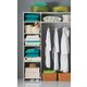 Aménagement de dressing – SIFISA – PRISME - Sans tiroir – Blanc – Colonne + tringle
