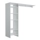 Meuble d'aménagement sans tiroir - SIFISA - PRISME2 - 180 x 50 x 181,8 cm - Blanc