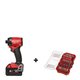 Lot visseuse à chocs sans fil et coffret 35 embouts – MILWAUKEE – M18 FUEL 226 Nm