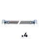 Lot de 4 flexibles de raccordement - Tucai
