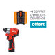 Visseuse à chocs sans fil - DCK + 1 coffret d'embouts de vissage OFFERT