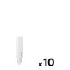 Lot de 10 ampoules LED - CorePro - PLC - 4000 K