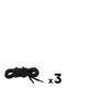 Lot de 3 paires de lacets ronds