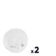 Lot de 2 détecteurs de fumée - KIDDE - DAAF 10Y29 - Autonomie 10 ans