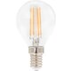 Ampoule LED sphérique à filament - DHOME - E14 - 2,2 W - 470 lm - 2700 K - Claire - Classe A