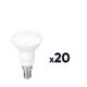 Lot de 20 ampoules Ampoule LED réflecteur - R50 - DHOME - E14 - 5 W - 470 lm - 2700 K
