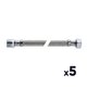 Flexible de raccordement - TUCAI - 50 cm - M 3/8" - F 3/8" - Vendu par 5